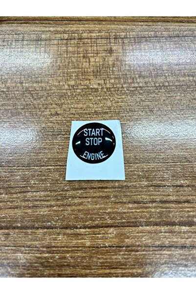 TİTANİKPARTS BMW 3 SERİSİ E90 E91 E92 E93 F30 SİYAH START STOP STİCKER ÜSTÜNE...