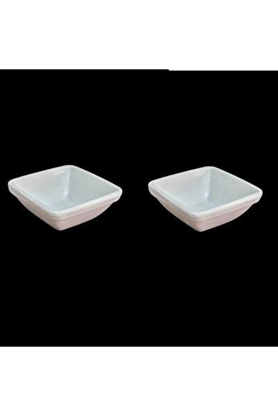 AKN Melamine Square Sauce Bowl 7X2.5 cm |   Sauce and Appetizer Container 2 P...
