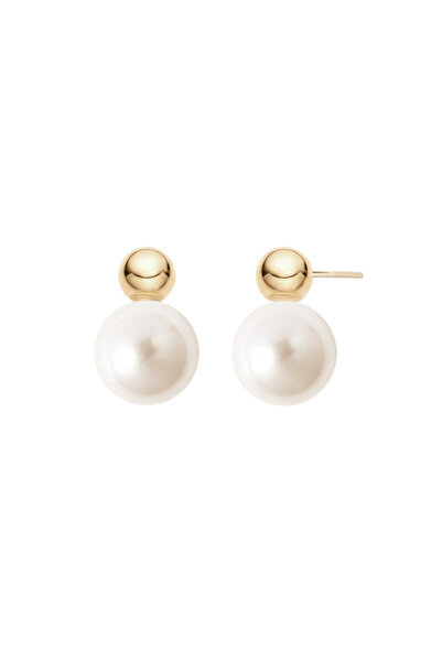 Lisa&Co. Cercei Argint Pearl Drop XL