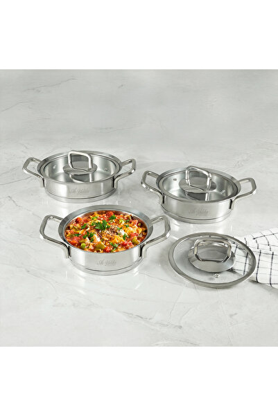 Aryıldız Chef Prestige 6 Parça Sahan Seti