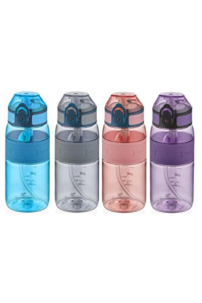Vagon Uzspace 440 Ml Silikon Gövde Pipetli Tritan Su Matarası 4105- KARMA