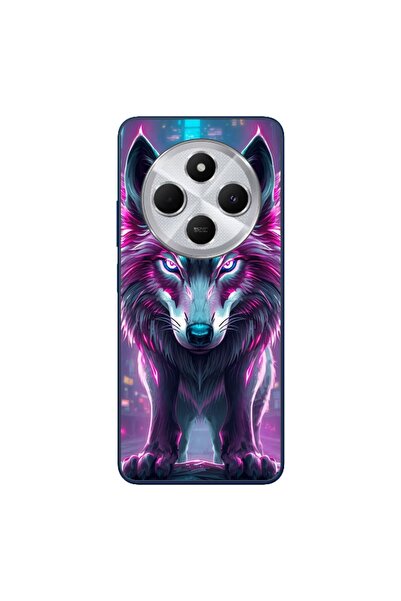 OEM Husa compatibila cu Xiaomi Redmi 14C Silicon Gel Tpu Model Cyberpunk Wolf