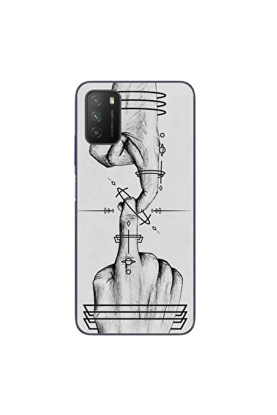 OEM Θήκη συμβατή με Xiaomi Poco M3 Σιλικόνης Gel TPU Μοντέλο Universe Touch