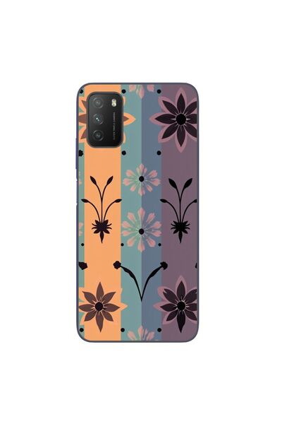 OEM Θήκη συμβατή με Xiaomi Poco M3 από σιλικόνη gel TPU με vintage σχέδιο λου...
