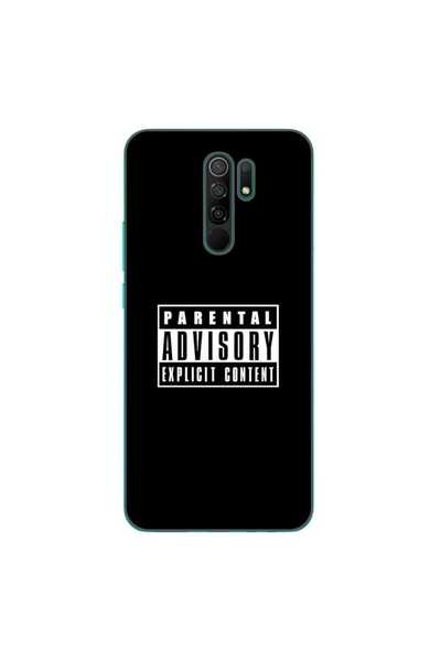 OEM Husa compatibila cu Xiaomi Redmi 9 Silicon Gel Tpu Model Parental Advisory