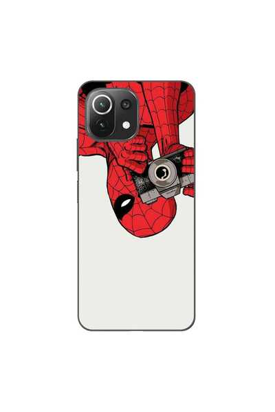 OEM Θήκη συμβατή με Xiaomi Mi 11 Lite 5G Σιλικόνης Gel TPU Μοντέλο Spiderman