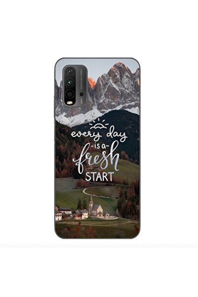 OEM Husa compatibila cu Xiaomi Redmi 9T Silicon Gel Tpu Model Mesaj Fresh Start