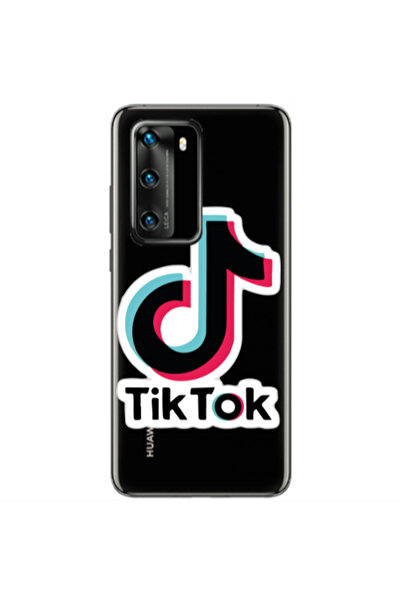 Other Huawei P40 Tik Tok Transparent Silicone TPU Θήκη