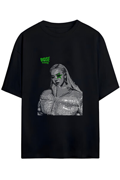 Grafftee Clothing Blackpink Rosé Βαμβακερό Crop με στάμπα Unisex |   Υψηλής π...