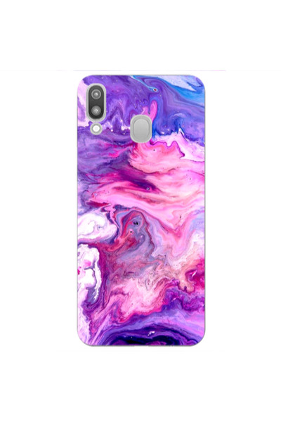 Other Samsung M20 Marble art Transparent Silicone TPU Θήκη