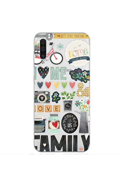Other Samsung A70 Family love home Transparent Silicone TPU Θήκη