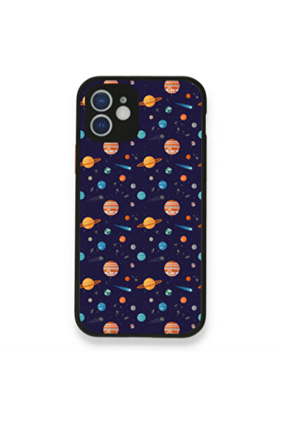 Other Apple iPhone 12 Planets Black Glossy Θήκη