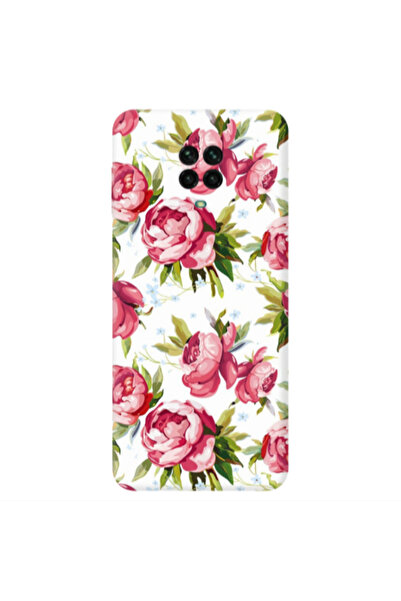Other Xiaomi Redmi Note 9S Roses and laves Transparent Silicone TPU Θήκη