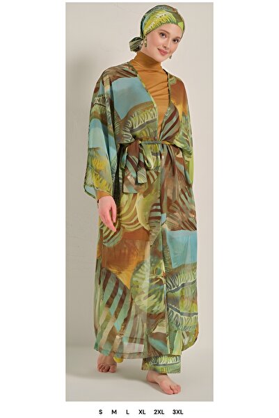 Pimody Women's 7 Piece Hijab Swimsuit Pareo Scarf Set