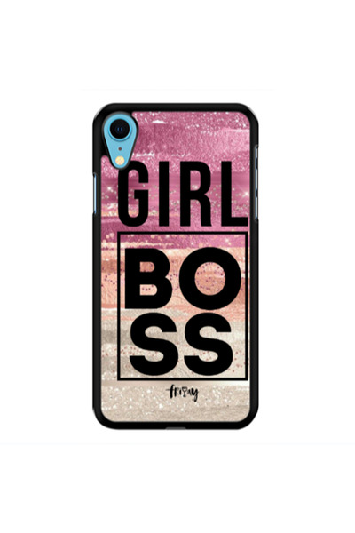 Other Apple iPhone Xr Girl boss friday Black Glossy Θήκη