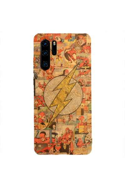 Other Huawei P30 Pro Mavel Pattern Transparent Silicone TPU Θήκη