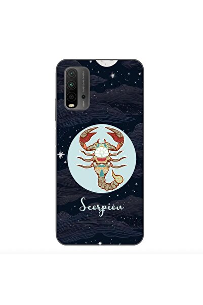 OEM Θήκη συμβατή με Xiaomi Redmi 9T Σιλικόνης TPU με σχέδιο Ωροσκόπιο Σκορπιός