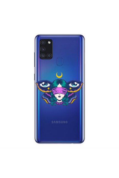 Other Samsung A21S Eye in my ear Transparent Silicone TPU Θήκη