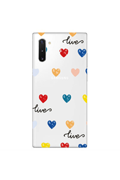 Other Samsung Note 10 Plus Heart Lives Transparent Silicone TPU Θήκη