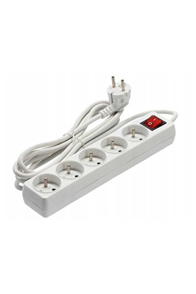 ALIEN Prelungitor cu 5 prize 5m 3x1.5mm² cu întrerupător PL