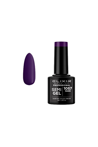 Elixir SEMI GEL (ΗΜΙΜΟΝΙΜΟ ΒΕΡΝΙΚΙ) - 1057 (RASIN) 8ML