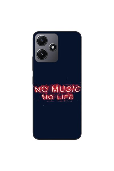 OEM Θήκη συμβατή με Xiaomi Redmi 12 5G Σιλικόνης Gel TPU Μοντέλο No Music No ...