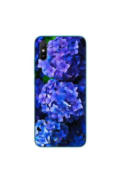OEM Case compatible with Xiaomi Redmi 9A Silicone Gel Tpu Hydrangea Pattern