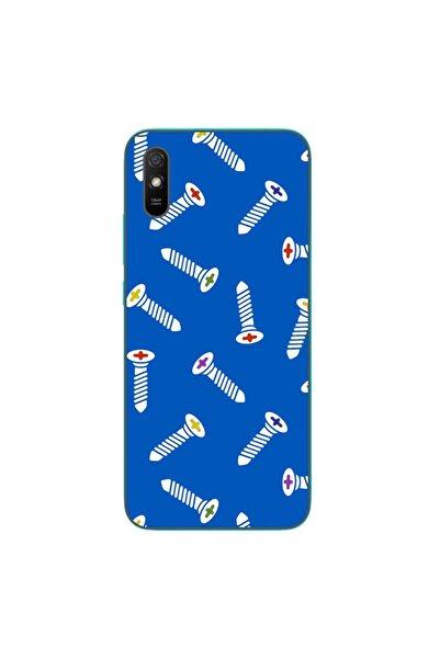 OEM Husa compatibila cu Xiaomi Redmi 9A Silicon Gel Tpu Model Screws Pattern