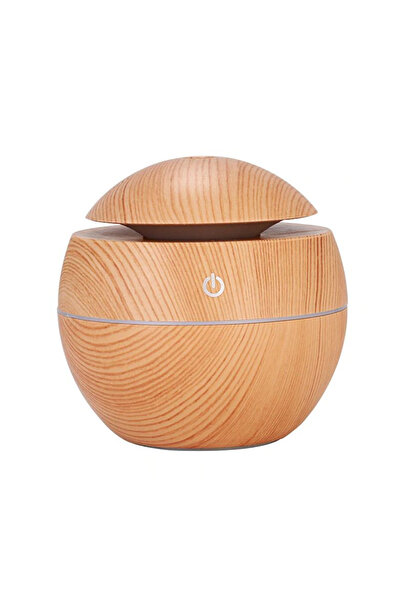 OEM Humidifier - Round electronic aromatherapy diffuser, Beige, 200 ml