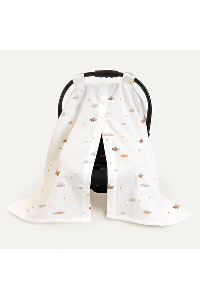 Casadora Baby Happy Tony 100% Organic Cotton Uv Protection Muslin Stroller Co...