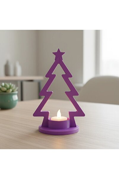 OEM Mini Lampă de veghe LED decorativă în formă de brad stilizat