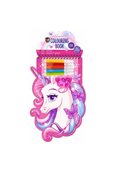 GRAFİX Carte de colorat Grafix, 20 file Pony