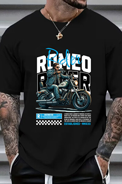 Sarah's Boutique Men's T-shirt – 100% cotton – rider