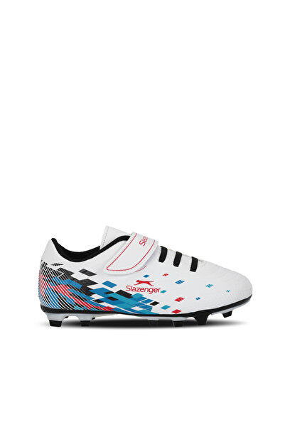 Slazenger Canaria Unisex Children's White Football Shoes