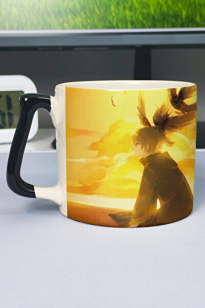 ZipZap Sangatsu No Lion Anime Printed Ceramic Luxury Mug (1 Piece) Custom Bla...