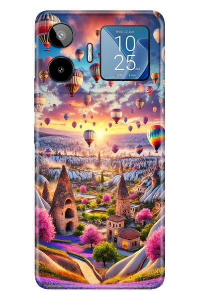 General Mobile GM 26 Pro (G903) Kılıf Kapadokya Ai Temalı Desenli Darbe Emici...