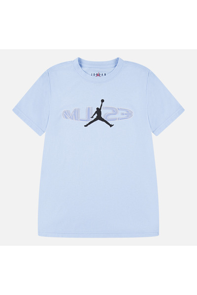 JORDAN تي شيرت أزرق للأطفال من Kids Mj 23 - 95D736-U3C