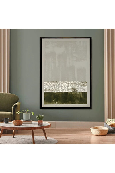 ALAYRA International لوحة جدارية كبيرة مع إطار 80 × 120 سم لتزيين غرفة المعيشة
