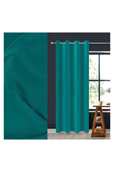 OEM Draperie decorativă pentru geam, Multicolor, 140 x 260, Cu inele, Blackou...