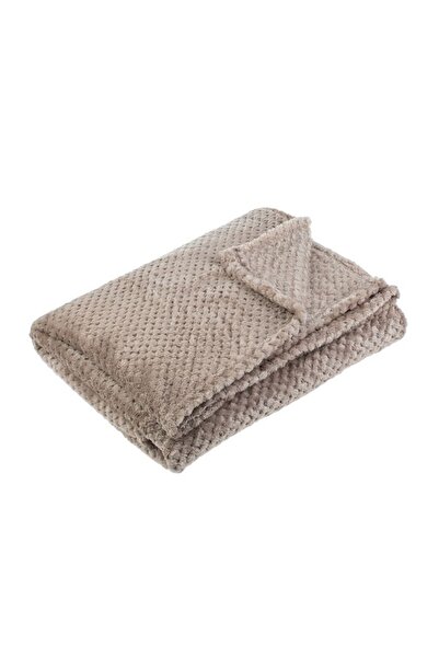 OEM Pătură decorativă pentru fotoliu și canapea, Textil, Maro, 160 x 130, Pop...