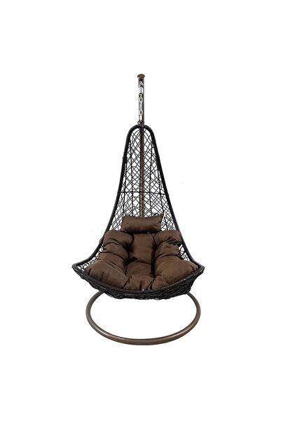DE HOME Leagan tip cuib DeHome Luna 130 cu suport inclus, perna, greutate sup...