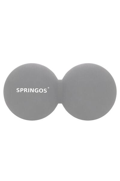 Spokey Minge dubla de masaj 13x6,5cm Gri