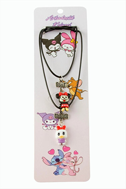Eco Lounge Çzgflm Character Friendship Necklaces (Double Necklace)