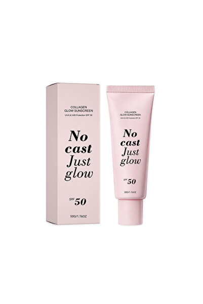 Hoygi No Cast Collagen Sunscreen SPF 50 Broad Spectrum Face Sunscreen Lightwe...