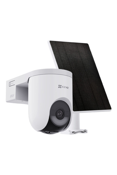 EZVIZ Wi-Fi6 PT IP Camera + 5W solar panel, 4MP, 5,200 mAh battery, two-way a...