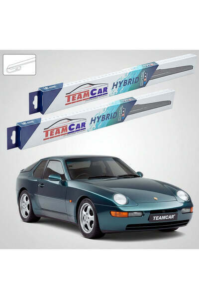 TEAMCAR Lamele ștergătoare Porsche 968 1991-1995 |   Set frontal hibrid – Tea...