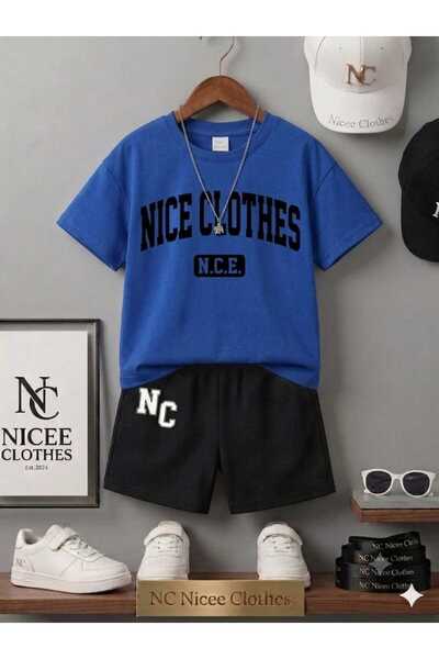 NC Nicee Clothes ΚΑΛΟΚΑΙΡΙΝΟ ΠΑΙΔΙΚΟ ΜΠΛΟΥΖΑΚΙ ΣΟΡΤΣ UNISEX (ΜΑΥΡΟ NİCECLOTHE...