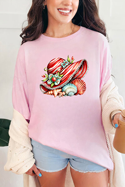 Sarah's Boutique Women's T-shirt – 100% cotton – Shell Hat