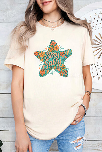Sarah's Boutique Women's T-shirt – 100% cotton – Stay Salty