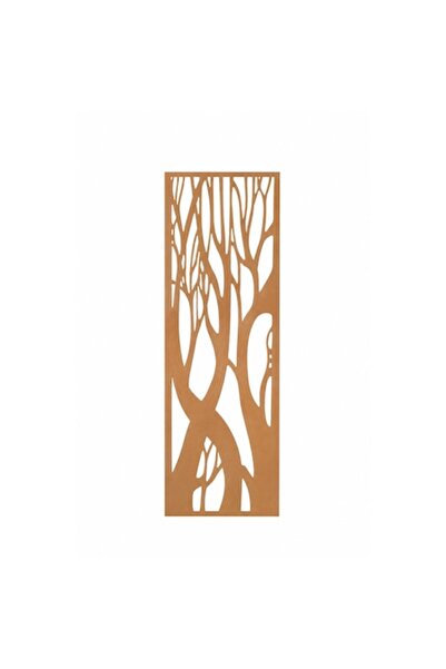 OEM Riflaj decorativ MDF Pădure, design, culoare lemn, 200x50cm